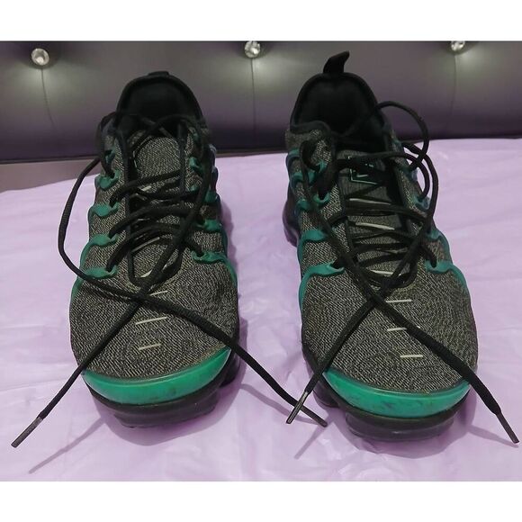 Nike air vapormax plus mens size 12 gray teal green  sneakers - Picture 1 of 8